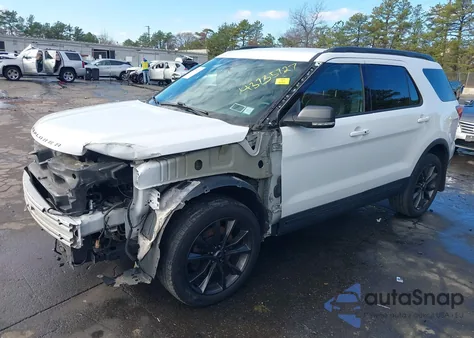 2018 Ford Explorer Xlt from USA, damaged, VIN 1FM5K8D83JGC56734